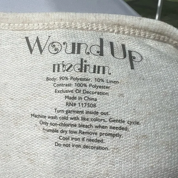 Wound Up Call Me When You Leaver Her Long Sleeve Shirt  Wound Up Medium … - Picture 8 of 10